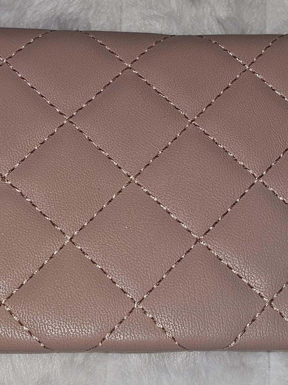 Badgley Mischka Quilted Card Wallet. Vegan Leather (Pick 1)